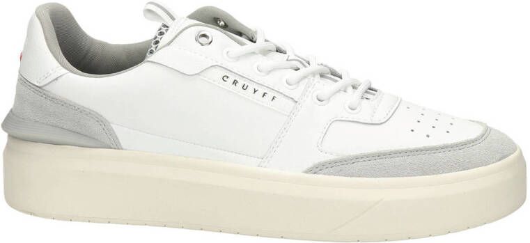Cruyff Endorsed Tennis leren sneakers wit