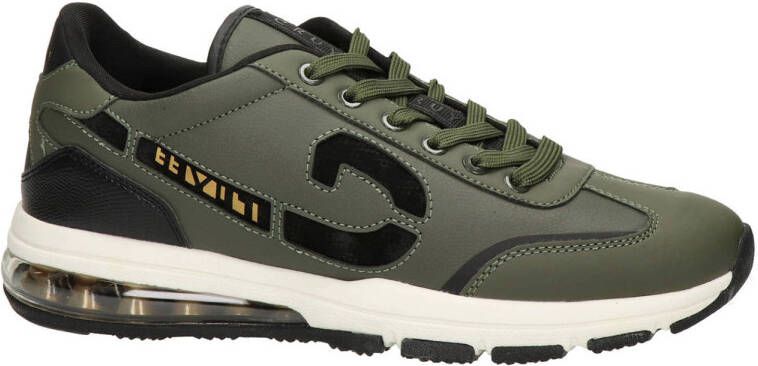 Cruyff Flash Runner leren sneakers groen