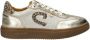 Cruyff Fuerza leren sneakers goud - Thumbnail 1