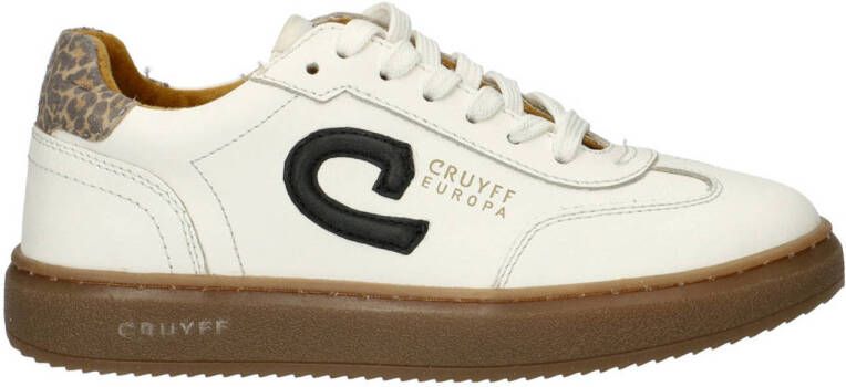 Cruyff Fuerza leren sneakers wit