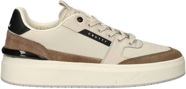 Cruyff leren sneakers beige