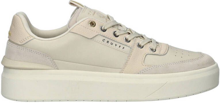 Cruyff Endorsed Tennis Lage sneakers Leren Sneaker Beige