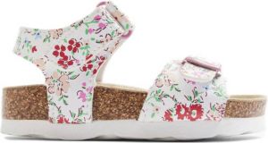 Cupcake Couture gebloemde sandalen wit