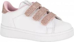Cupcake Couture sneakers met glitters wit roze