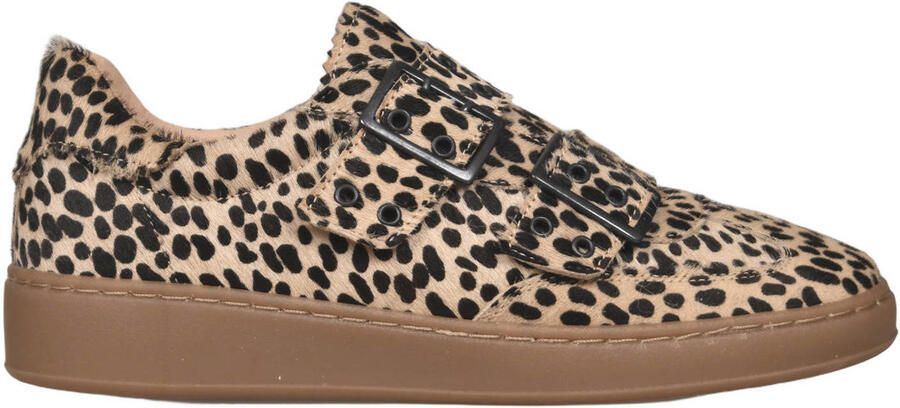 Cycleur de Luxe Jawn B lak leren sneakers beige bruin