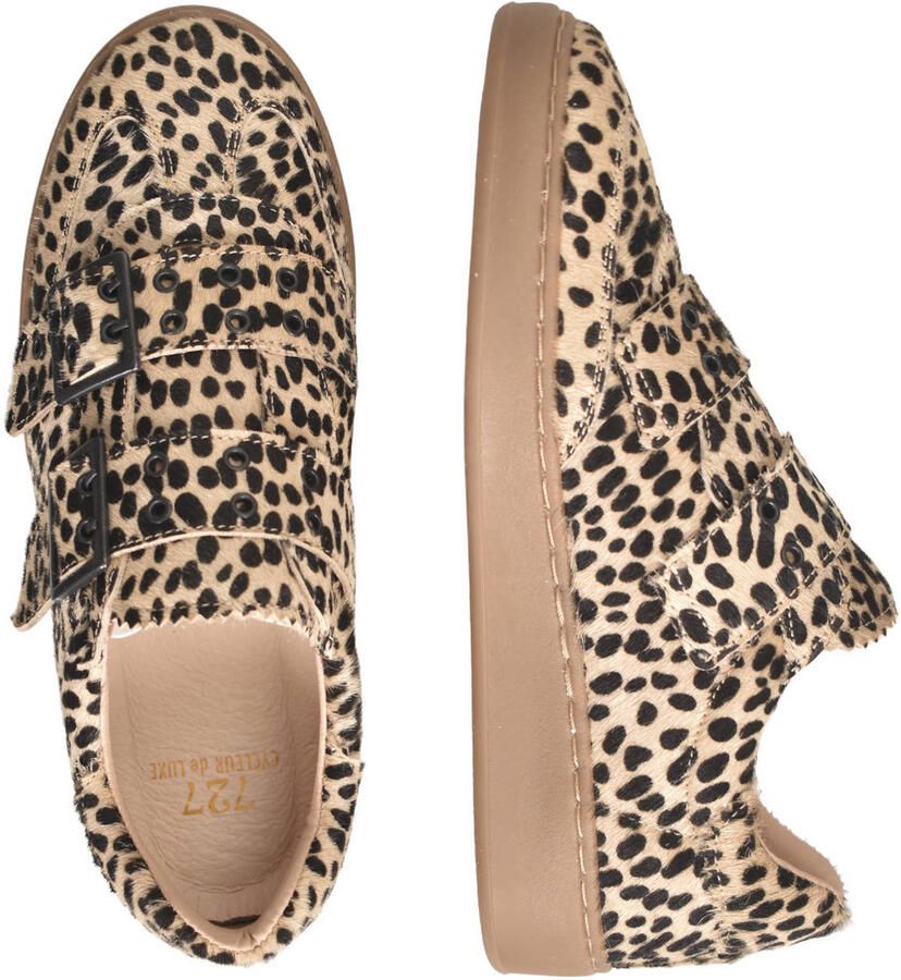 Cycleur de Luxe Jawn B lak leren sneakers beige bruin - Foto 2