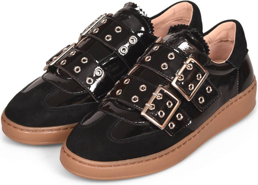 Cycleur de Luxe Jawn B lakleren sneakers zwart - Foto 2