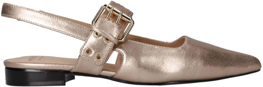 Cycleur de Luxe Lamium leren slingback loafers rosé