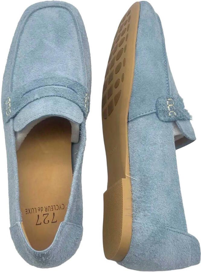 Cycleur de Luxe Marigold suède loafers lichtblauw - Foto 2