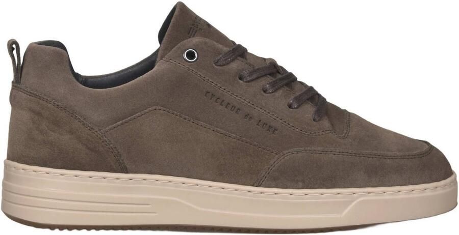 Cycleur de Luxe Roadie- C1 suède sneakers taupe