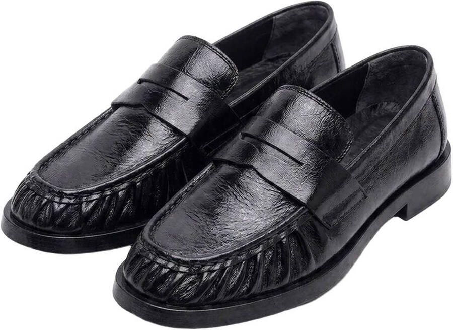 Cycleur de Luxe Warda 3 leren loafers zwart - Foto 2