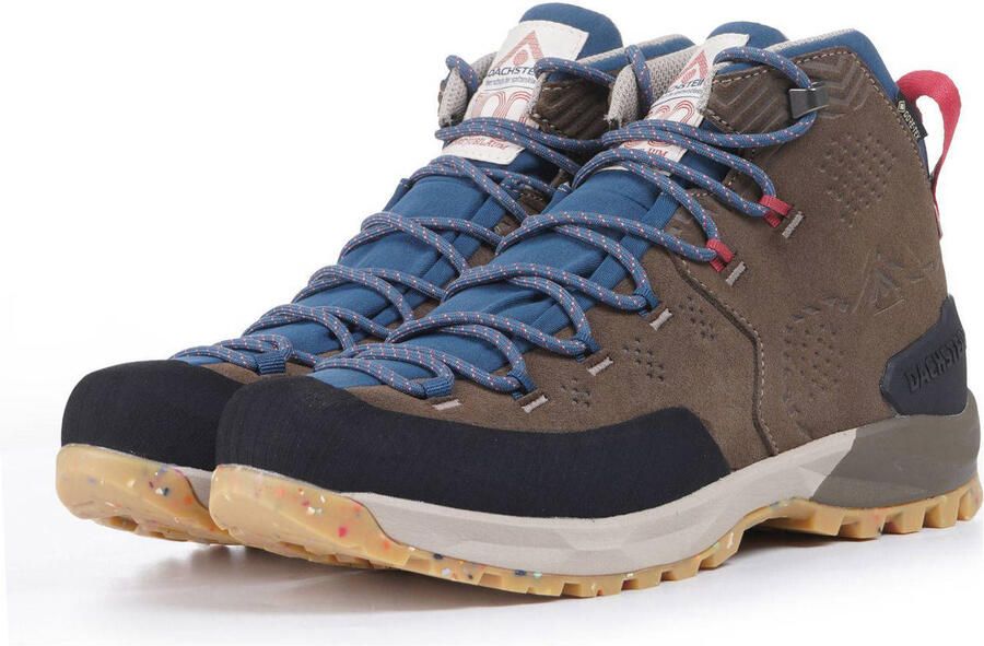 Dachstein Westgrat MC GTX WM 1925 Mid wandelschoenen lichtbruin blauw rood - Foto 3