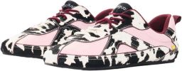 Desigual leren sneakers met dierenprint meerkleurig