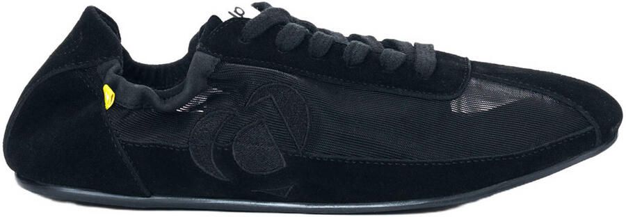 Desigual suède sneakers zwart