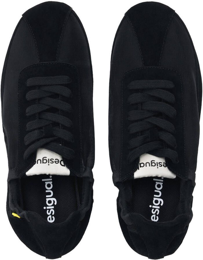 Desigual suède sneakers zwart - Foto 3