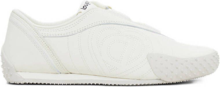 Desigual leren sneakers ecru