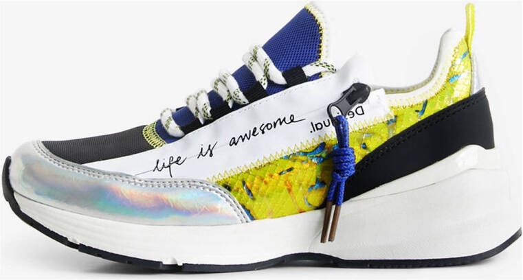 Desigual sneakers wit multi