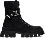 Desigual veterboots zwart - Thumbnail 1