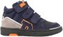 Develab 44307 Lage sneakers Leren Sneaker Jongens Kids Donkerblauw - Thumbnail 2