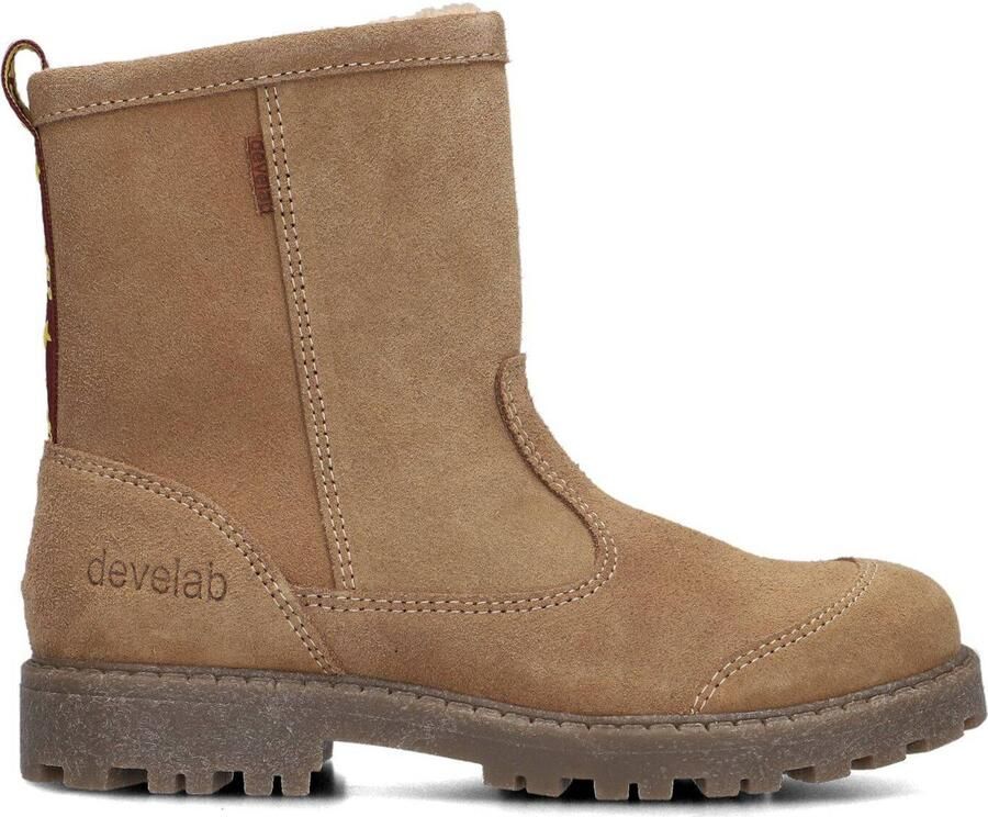 Develab 45877 Enkelboots Enkellaarsjes Jongens Kids Taupe
