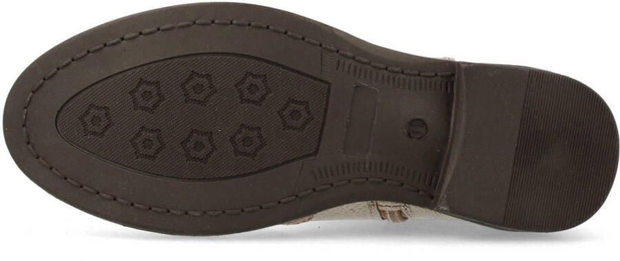 Develab leren cowboylaarzen goud - Foto 3