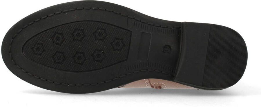 Develab leren cowboylaarzen roze - Foto 3