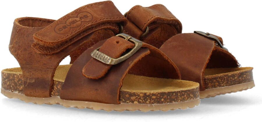 Develab leren sandalen cognac Bruin Jongens Leer Effen 22 - Foto 6
