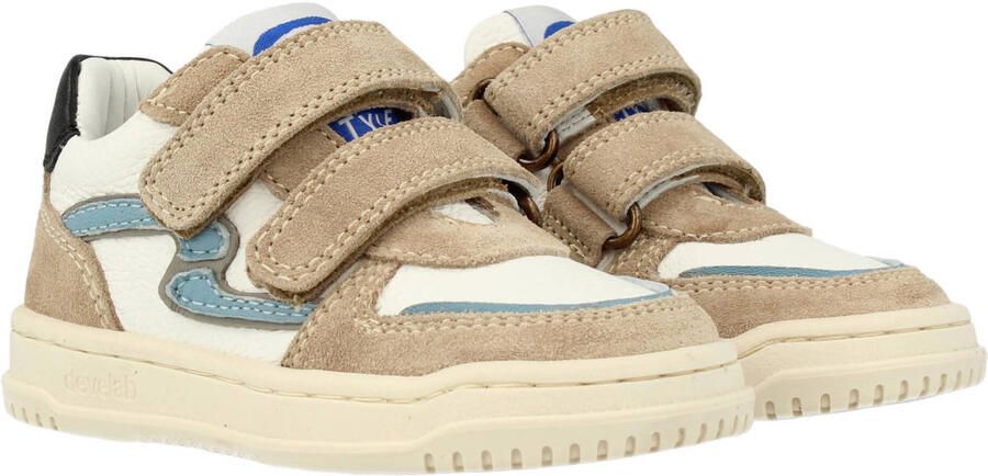 Develab 44433 Sneakers Jongens Leren Sneaker Beige - Foto 3