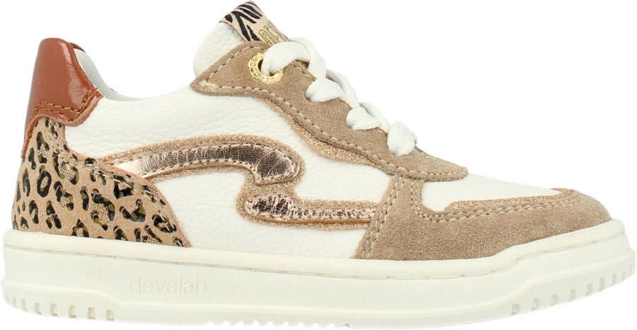 Develab 4440 Sneakers Meisjes Bruin