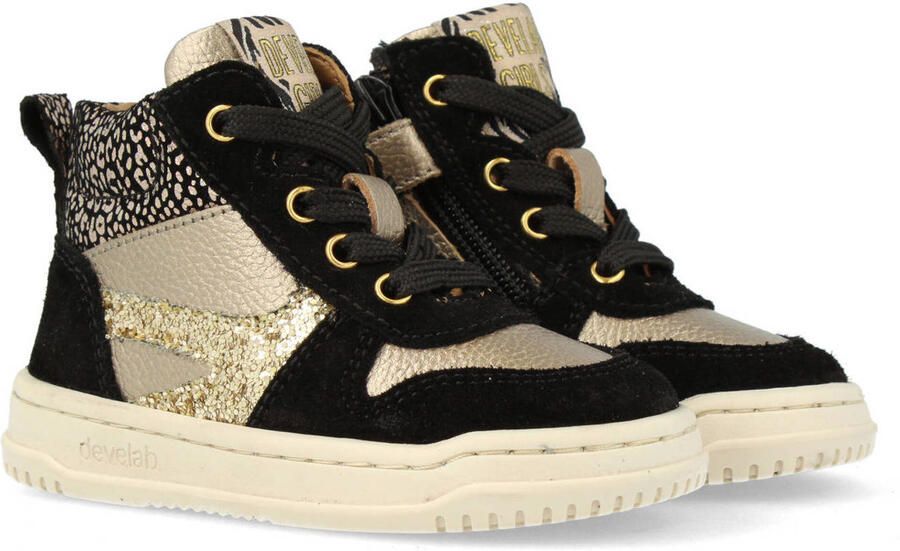 Develab 41922 MeisjesHalf-hoogKindersneakers Zwart - Foto 2