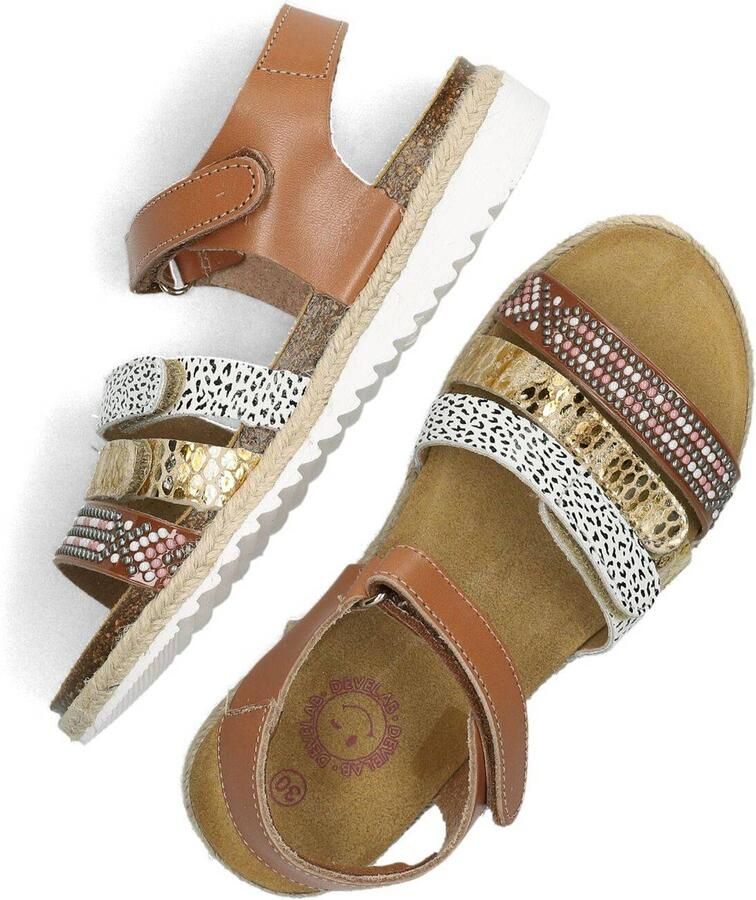 Develab 44334 Sandalen Meisjes Cognac - Foto 3