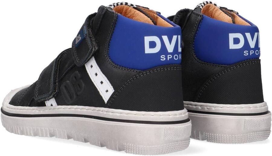 Develab 41927 Hoge sneakers Leren Sneaker Jongens Kids Zwart - Foto 2
