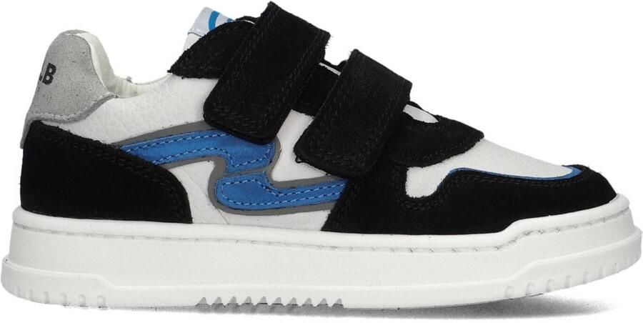 Develab 44433 Sneakers Jongens Leren Sneaker Zwart