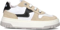 Develab Jongens Lage sneakers 47133 Wit Suède