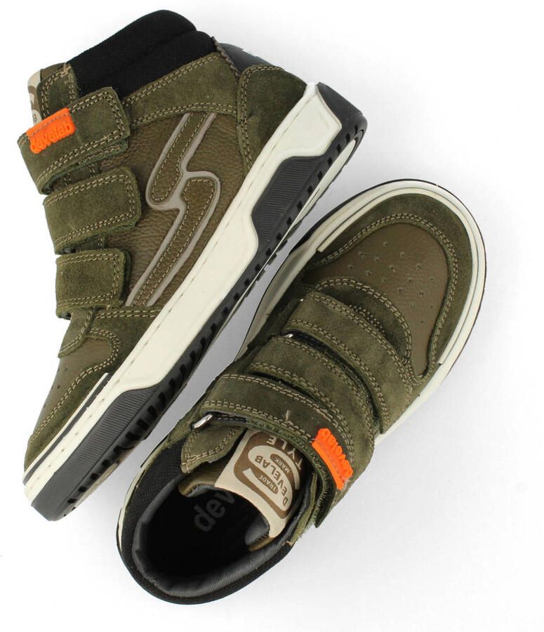 Develab 44415 sneaker boots groen