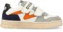 Develab leren sneakers wit oranje blauw Leer Meerkleurig 28 - Thumbnail 1
