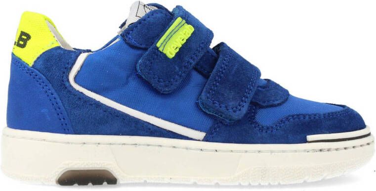 Develab suède sneakers blauw