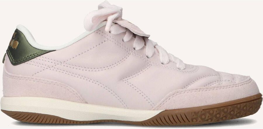 DIADORA Lage Sneakers Dames Gold Indoor Leer Roze