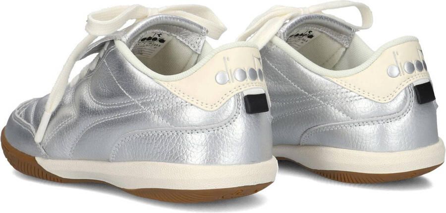 DIADORA Lage Sneakers Dames Gold Indoor Leer Zilver - Foto 4