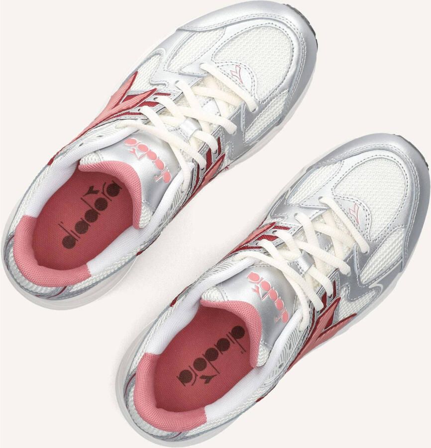 DIADORA Lage Sneakers Dames Mythos Star Leatherlook Zilver - Foto 2