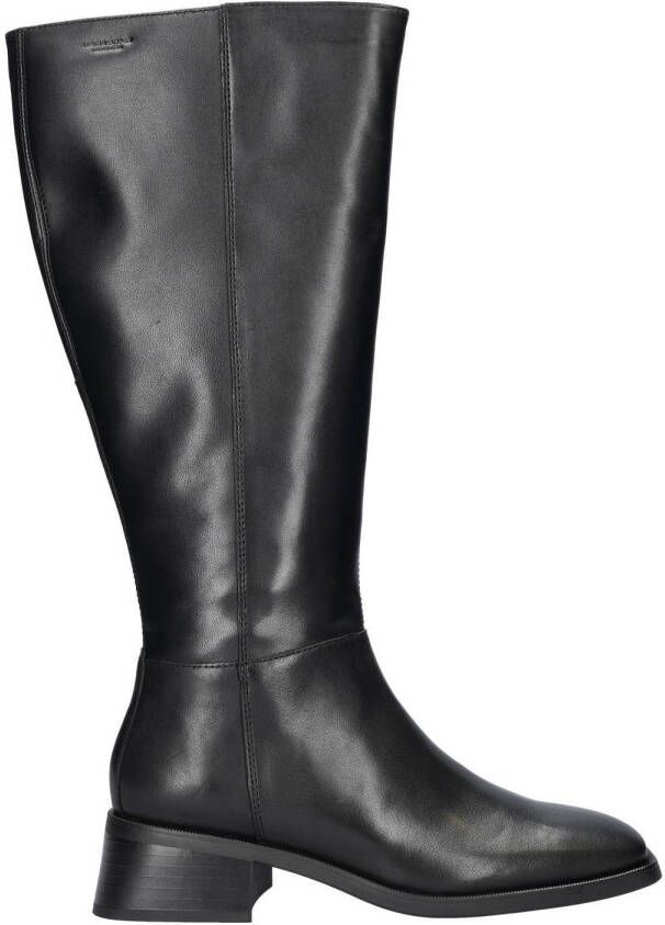 Vagabond Blanca leren hoge laarzen zwart
