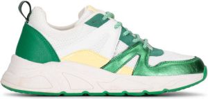 POSH by Poelman Carocel chunky sneakers donkergroen