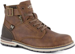 Memphis one Bruine veterboot gesp