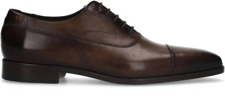 Heritage Heren Cognac leren veterschoenen