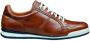 Van Lier Magnus leren sneakers cognac - Thumbnail 1