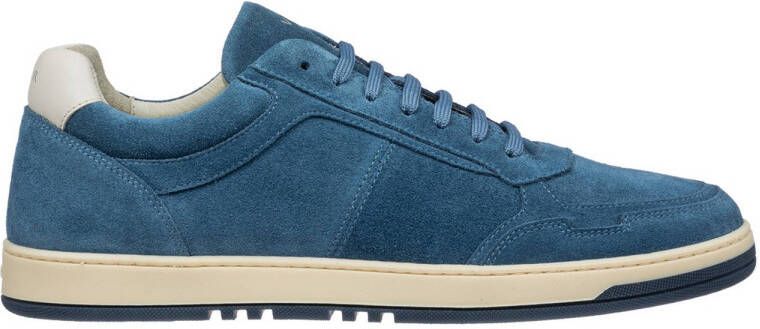 Van Lier Miami suède sneakers blauw