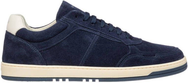 Van Lier Miami suède sneakers marine
