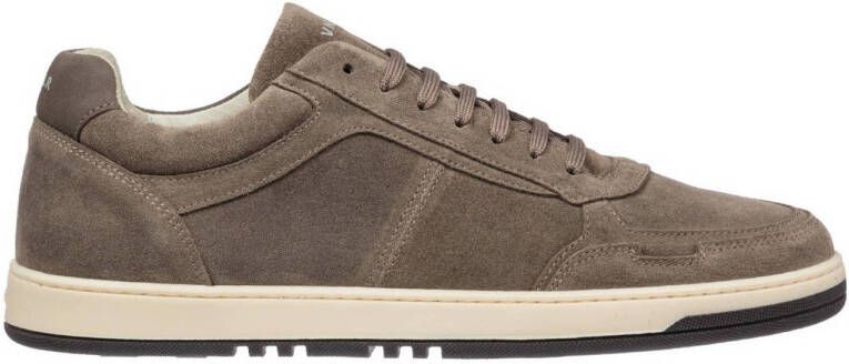 Van Lier Miami suède sneakers taupe
