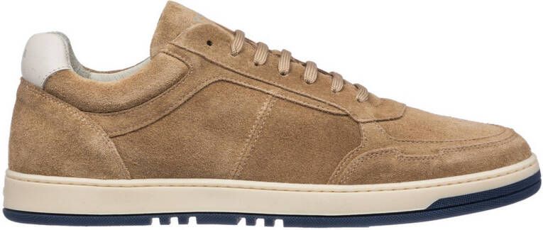 Van Lier Miami suède sneakers zand