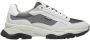 Van Lier Raptor chunky suède sneakers wit donkerblauw - Thumbnail 1